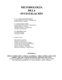 cover of the book Metodología De La Investigación