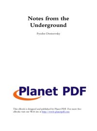 cover of the book Notes from the Underground