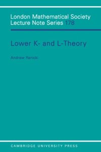 cover of the book Lower K- and L-theory