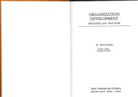 cover of the book Organization Development: Principles and Practices