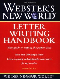 cover of the book Webster's New World Letter Writing Handbook