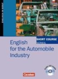 cover of the book English for the Automobile Industry