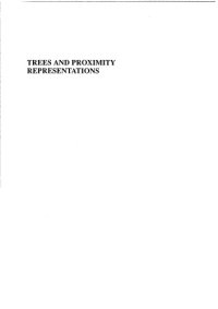 cover of the book Trees and Proximity Representations (Wiley-Interscience Series in Discrete Mathematics and Optimization)