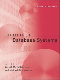 cover of the book Readings in Database Systems, 4th Edition