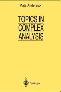 cover of the book Topics in Complex Analysis