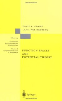 cover of the book Function Spaces and Potential Theory