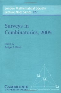 cover of the book Surveys in Combinatorics 2005