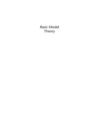 cover of the book Basic Model Theory