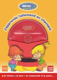 cover of the book J'apprends l'allemand en chantant (with Audio)