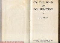 cover of the book On the Road to Insurrection