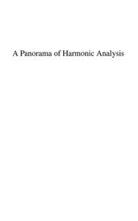 cover of the book A Panorama of Harmonic Analysis (Carus Mathematical Monographs)