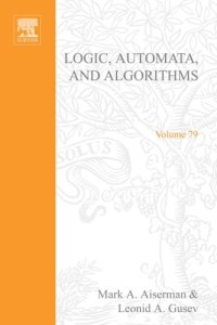 cover of the book Logic, Automata, and Algorithms
