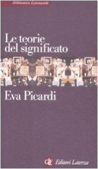 cover of the book Le teorie del significato