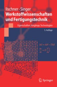 cover of the book Werkstoffwissenschaften und Fertigungstechnik: Eigenschaften, Vorgänge, Technologien