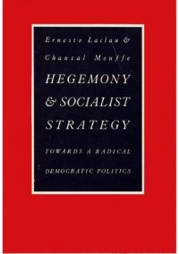 cover of the book Hegemony and Socialist Strategy: Towards a Radical Democratic Politics