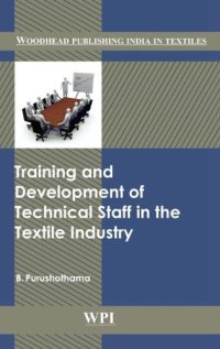 cover of the book Training and development of technical staff in the textile industry