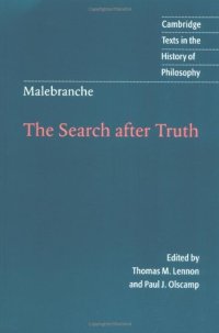 cover of the book The Search after Truth: With Elucidations of The Search after Truth