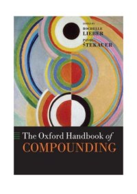 cover of the book The Oxford handbook of compounding (draft)