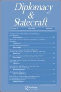 cover of the book assortment of articles from The Journal of Imperial and Commonwealth History, Diplomacy & Statecraft