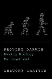 cover of the book Proving Darwin : Making Biology Mathematical