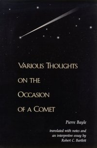 cover of the book Various Thoughts on the Occasion of a Comet