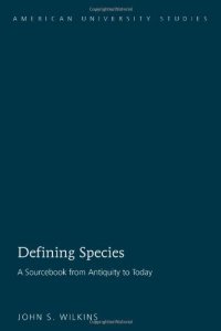 cover of the book Defining Species