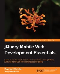 cover of the book jQuery Mobile Web Development Essentials