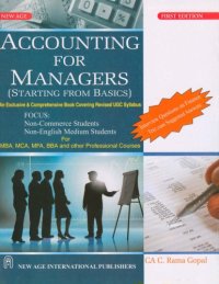 cover of the book Accounting for Managers 