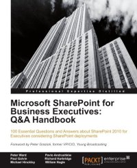 cover of the book Microsoft SharePoint for Business Executives: Q&A Handbook