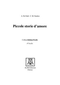 cover of the book Piccole Storie DAmore (Italian Edition)