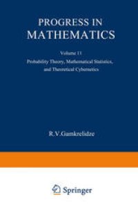 cover of the book Progress in Mathematics: Probability Theory, Mathematical Statistics, and Theoretical Cybernetics
