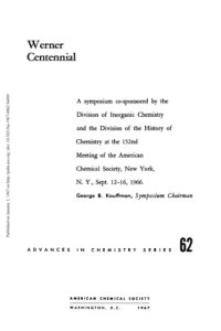 cover of the book Werner Centennial