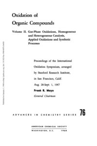 cover of the book Oxidation of Organic Compounds vol.II