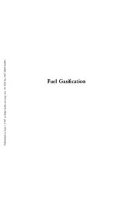 cover of the book Fuel Gasification