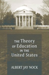 cover of the book The theory of education in the United States