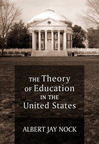 cover of the book The theory of education in the United States