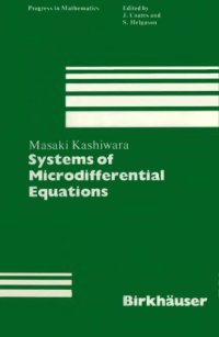 cover of the book Systems of Microdifferential Equations