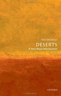 cover of the book Deserts: A Very Short Introduction