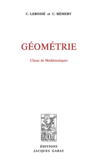 cover of the book Géométrie. Classe de Mathématiques (Programmes de 1945)