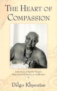 cover of the book The Heart of Compassion: Instructions on Ngulchu Thogme's Thirty-Sevenfold Practice of a Bodhisattva