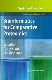 cover of the book Bioinformatics for Comparative Proteomics 