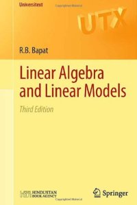 cover of the book Linear Algebra and Linear Models 