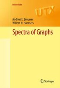 cover of the book Spectra of graphs