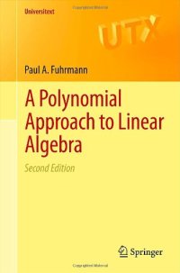 cover of the book A Polynomial Approach to Linear Algebra 