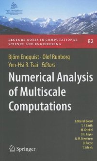 cover of the book Numerical Analysis of Multiscale Computations: Proceedings of a Winter Workshop at the Banff International Research Station 2009 