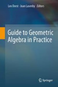 cover of the book Guide to geometric algebra in practice