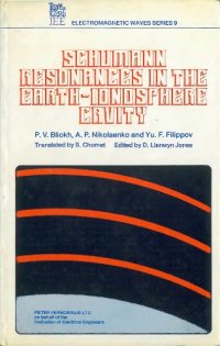 cover of the book Schumann resonances in the Earth-ionosphere cavity