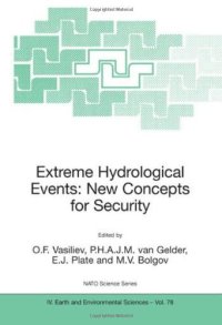 cover of the book Extreme Hydrological Events: New Concepts for Security 