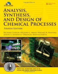 cover of the book Analysis, Synthesis and Design of Chemical Processes CD