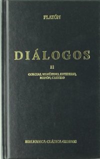 cover of the book Diálogos II - Gorgias-Menéxeno-Menón y Otros